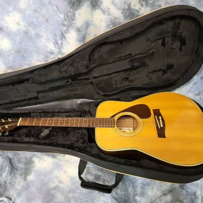 Vintage RARE 1978 Kent Model KF310 Korea Acoustic Guitar Pro Setup New Strings Semi Hard Shell Light Weight Case image 15