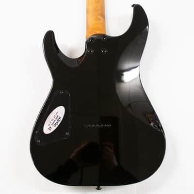 Schecter C-1 Standard Electric Guitar - Black Fade Burst Burl image 9
