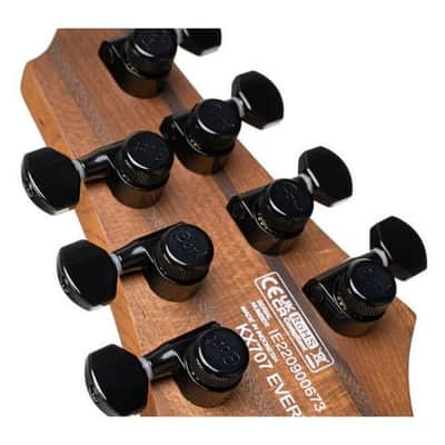Cort KX707 EverTune 7-String - Open Pore Black image 18