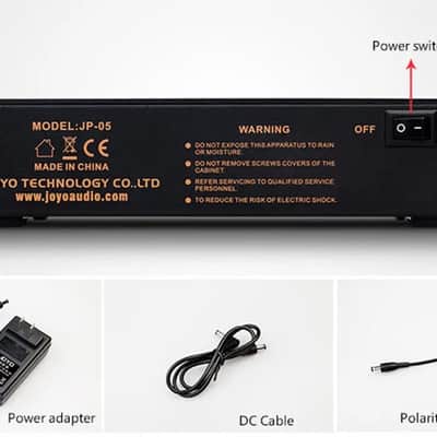 Joyo JP-05 Guitar Effect Pedal Power Supply Rechargeable 4400mAh Battery 8 DC Outputs 9V 12V 18V,price include the import duty for US buyer image 8