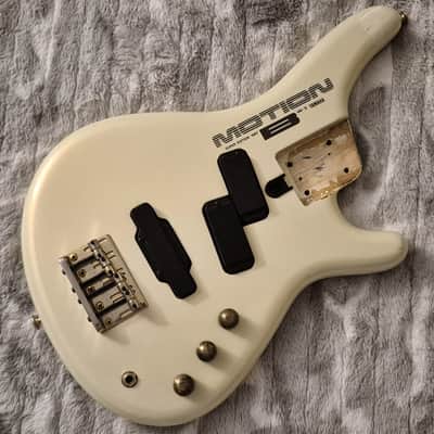 Yamaha Motion Bass MB-III PJ Super Edition 1987 Loaded Body - Vintage White - MIJ image 1
