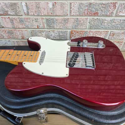 Vintage 1988 Fender American Standard Telecaster Electric Guitar w/ Red Label Plastic Molded Hardshell Case! image 3