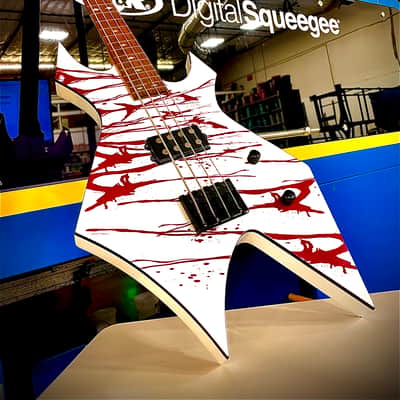 B.C. Rich Warlock Revenge 2011 - Blood splatter | Reverb
