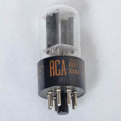 Vintage RCA 6SL7GT Preamp Tube – Tests Strong – Original RCA Box – USA image 3