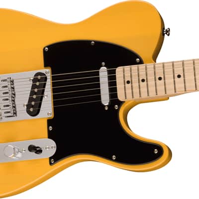 Immagine Squier Sonic Telecaster Electric Guitar in Butterscotch Blonde, NEW - 4
