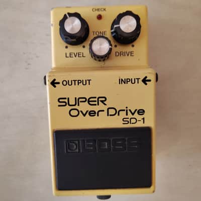 Boss SD-1 Super Overdrive 1981 - 1988 Made In Japan | Reverb