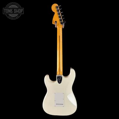 Fender Limited Edition American Vintage II 1973 Stratocaster MP Olympic White w/case image 4
