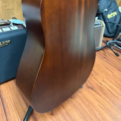 Guild D4-NT Dreadnought Acoustic Guitar -Westerly RI USA 1991 - Natural Satin- Bridge Re-glue w/Hard Case image 12
