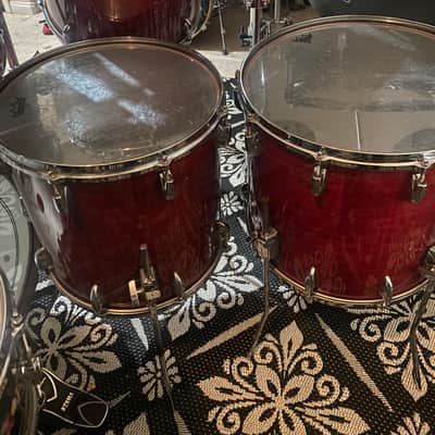 Gretsch Drum Jasper maple USA 1982 Wine red image 18