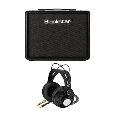 Blackstar LTECHO Electric Guitar Mini Amplifier (Black) Bundle with Knox Studio Headphones image 1