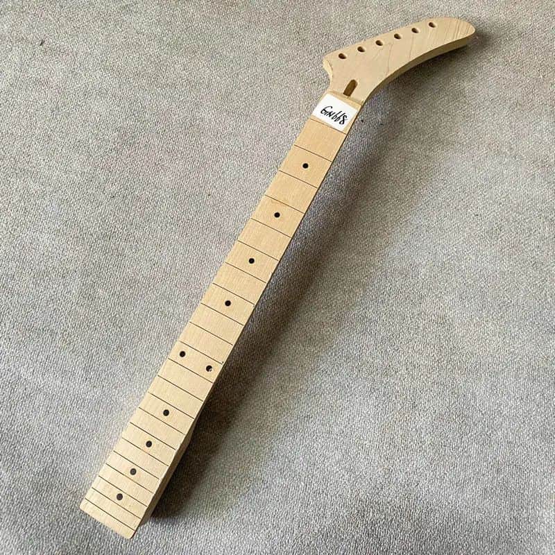 Banana Head Guitar DIY Project Maple Wood Neck, 22 Frets image 1