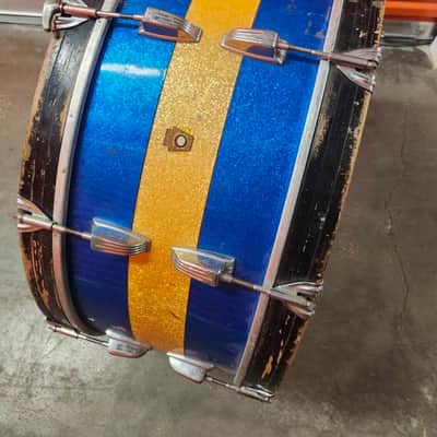 Vintage 1964 Ludwig 28" x 7" Marching Bass Drum image 1