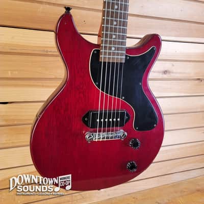 Epiphone Les Paul Junior Double Cut - Trans Red, Wilkinson Tuners, 6lbs 3oz image 1