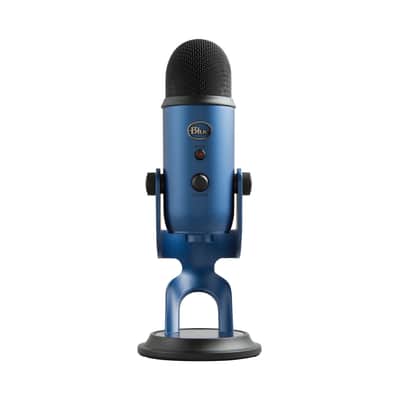 Blue Yeti Midnight Blue Premium Multi-Pattern USB Microphone with Blue VO!CE image 1