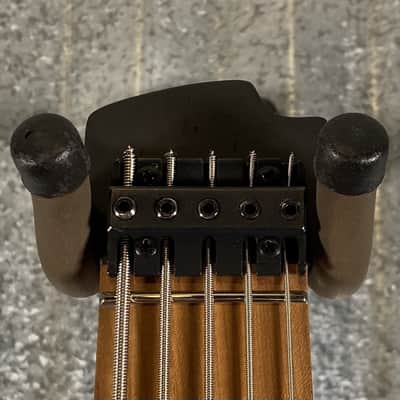 Cort Artisan Series Space Headless 5 String Bass Star Dust Green SPACE5SDG & Bag #0584 image 3