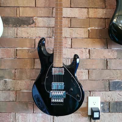 Ernie Ball Music ManSilhouette HH Double Locking Tremolo 2013Black image 1