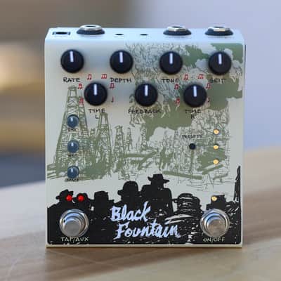 Old Blood Noise Endeavors Black Fountain Stereo - Cream image 1