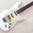 Fender Custom Shop Alley Cat Stratocaster Heavy Relic Olympic White HSS Superstrat w/ Floyd Rose