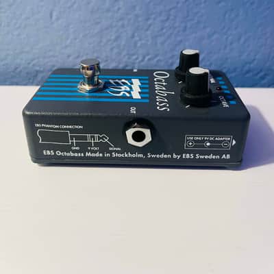 EBS Octabass -Blue Label - RARE Original Vintage VERSION 1, Mid - 90’s - Dark Gray, For Bass and Guitar image 2