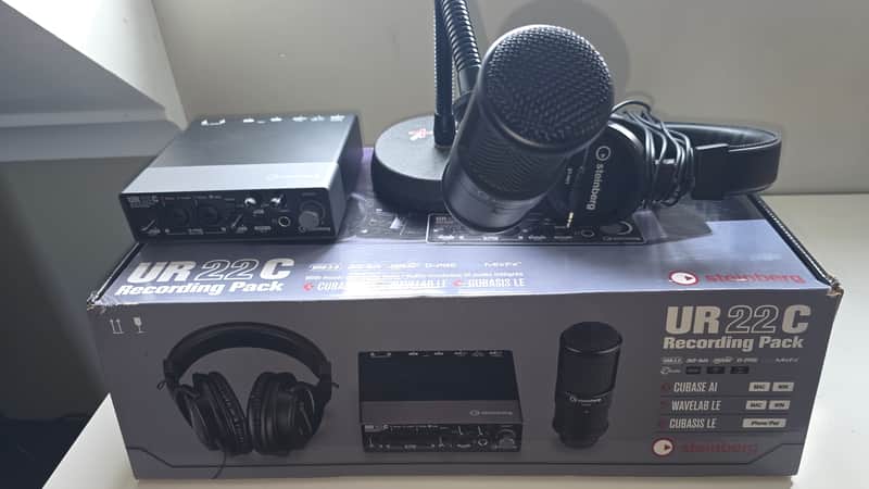 Steinberg UR22C USB 3.0 Audio Interface 2019 - 2020 - Black image 1
