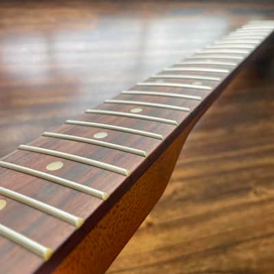 Roasted Maple Strat Neck fits fender Stratocaster body 22 frets image 6