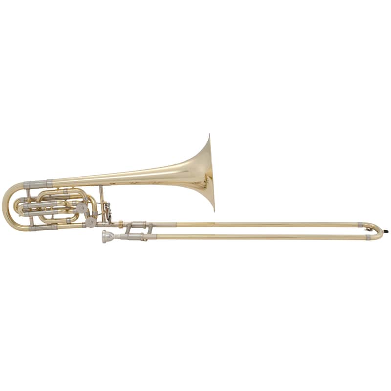 Bach Stradivarius 50B2 Professional Bass Trombone, Dual Dependant Rotor Valves image 1
