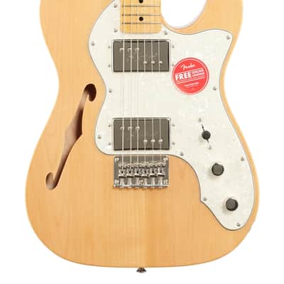 Squier Classic Vibe 70s Tele Thinline Maple Neck Natural image 3