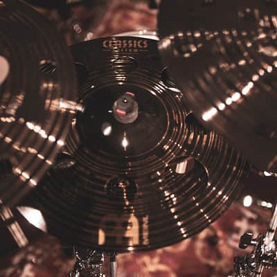 MEINL CC-16DASTK Classics Custom Dark Trash Stack 16 Zoll Becken image 11