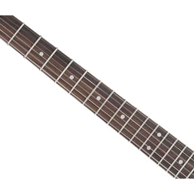 Jackson JS Series JS22 Monarkh SC - Satin Black w/Amaranth FB image 3