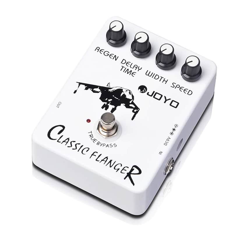 Joyo JF-07 Classic Flanger Guitar Pedal, BBD Circuit with Metallic Flange & Chorus-Vibrato Tones for Electric Guitar, True Bypass (Price includes the import duty for US buyer) image 1