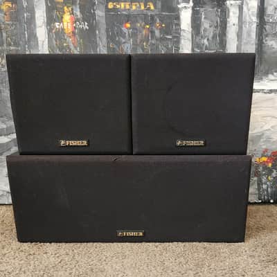 Fisher FISHER Speaker system 2 satellites 1 center channel image 1