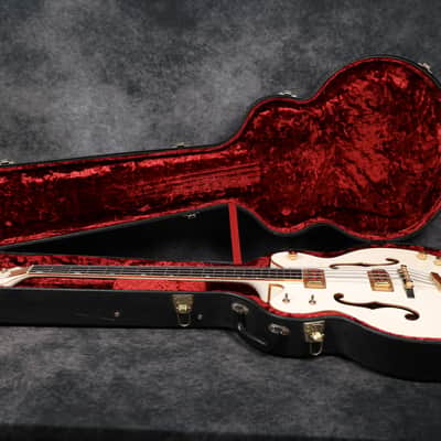 2007 Gretsch G6136LSB White Falcon Bass image 10