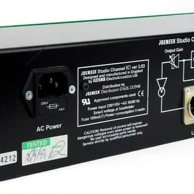 JoeMeek VC1 V3.03 Studio Channel Preamp Compressor + Top Zustand + Garantie image 9