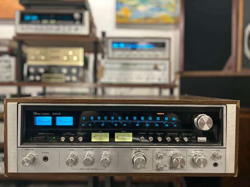 Sansui 8080DB Vintage Hi-Fi Receiver image 1