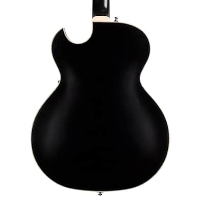 Guild Starfire I Jet 90 Semi-Hollow Guitar w/GVT - Black Satin - Open Box image 6