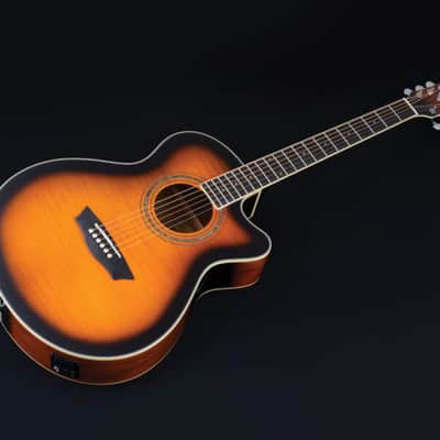 Washburn EA15 Tobacco Burst image 3