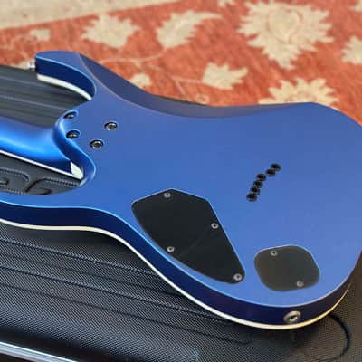Ibanez Prestige JBM9999 AMM Jake Bowen (Periphery) Signature 27 Fret - Azure Mettalic Matte image 14