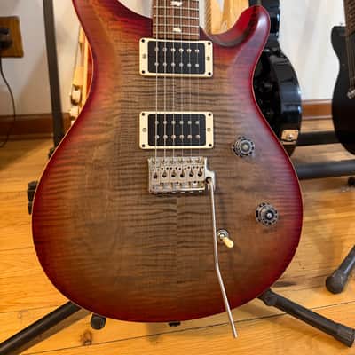 PRS CE 24 Satin 2018 - Charcoal Cherry Burst image 2