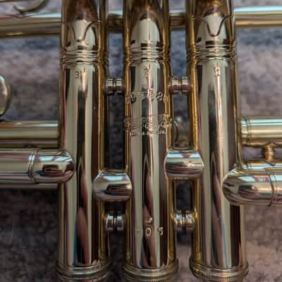 1941 Buescher Model 205 True Tone Bb Trumpet | Serial #295225 | Professionally Overhauled | Original Case image 3