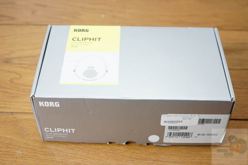 Korg CH01 CLIPHIT 3pc Clip Trigger Drum Kit - White image 1