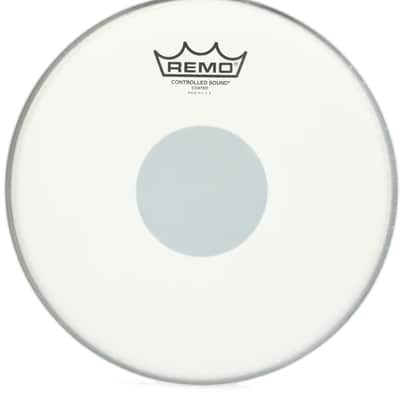 Remo Controlled Sound Coated Drumhead - 10-inch - with Black Dot image 1