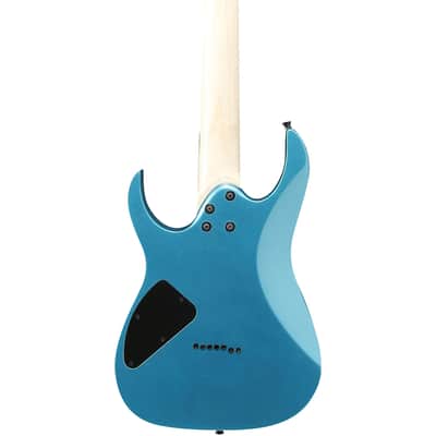 Ibanez GIO GRG7221M-MLB 7-String Solid Body Electric Guitar with Maple Fretboard, Right-Handed, Metallic Light Blue image 4