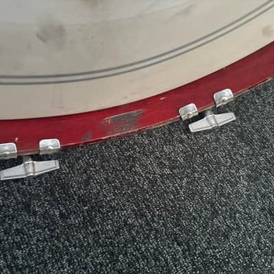 Tama Superstar 22x14 Bass Drum Cherry Wine - 80's image 13