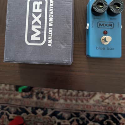 MXR M103 Script Blue Box Reissue 2008 - 2013 - Blue image 1