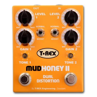 T-Rex Mudhoney II Vintage Classic Dual Distortion - Distortion for Guitars image 1