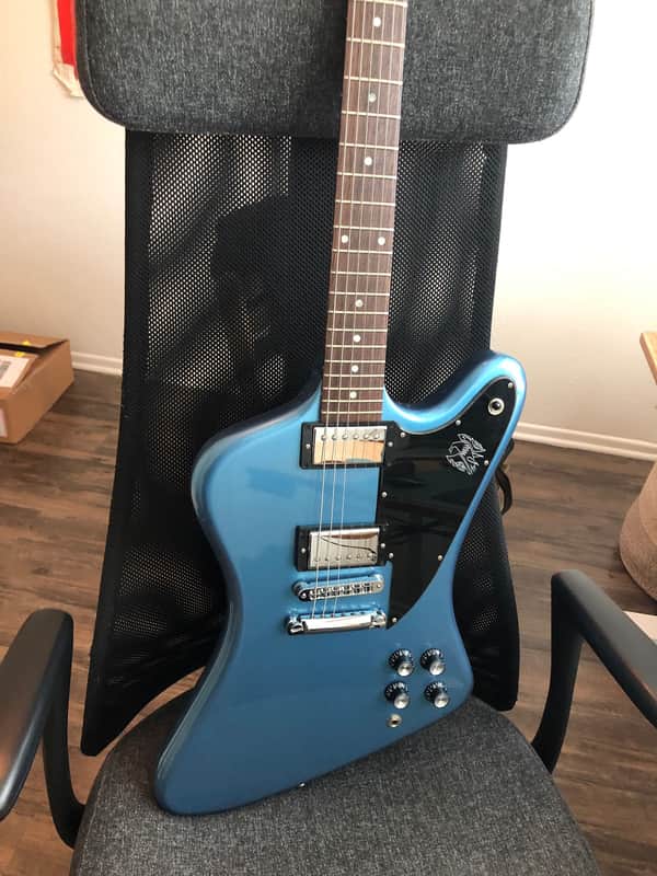 Gibson Dg 335 Firebird Studio 2004 RARE Pelham Blue / Dave Grohl