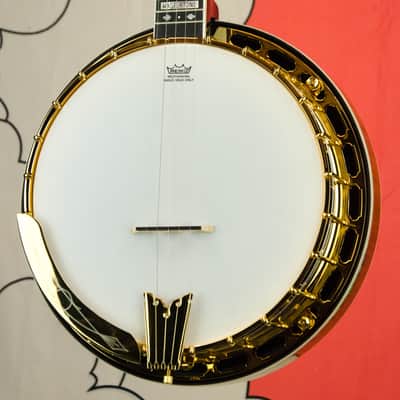Epiphone Earl Scruggs Golden Deluxe Banjo (Incl. Hard Case) image 8
