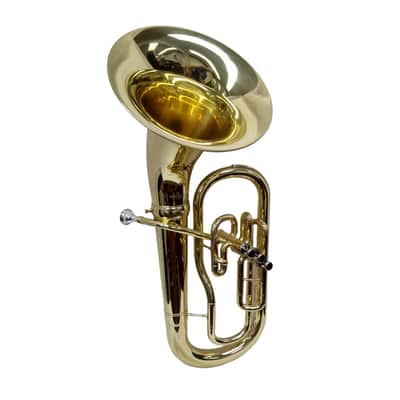 Schiller American Heritage 3 Valve Front Bell Euphonium W/Adjustable Bell image 4