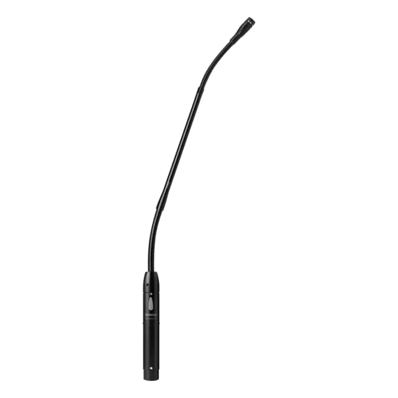 Shure MX412S/S Supercardioid-12" Gooseneck Condenser Microphone, Attached Preamp with XLR, Shock Mount image 1