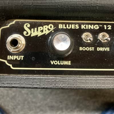 Supro 1812R Blues King 12 15-Watt 1x12" Guitar Combo 2019 - Present - Black image 9